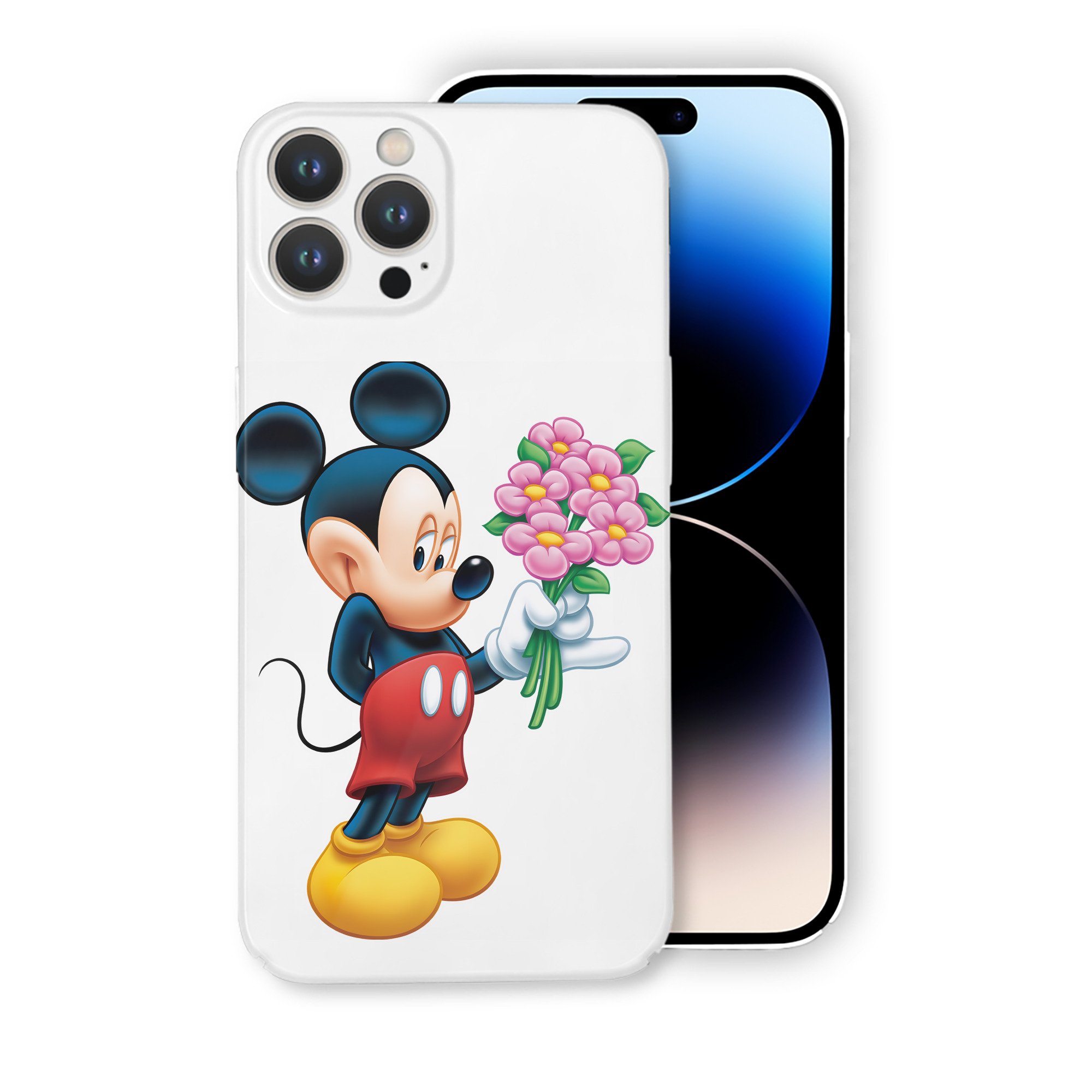（画像用） ミッキーマウス Mickey Mouse 【iPhone 14シリーズ対応】ハードケース